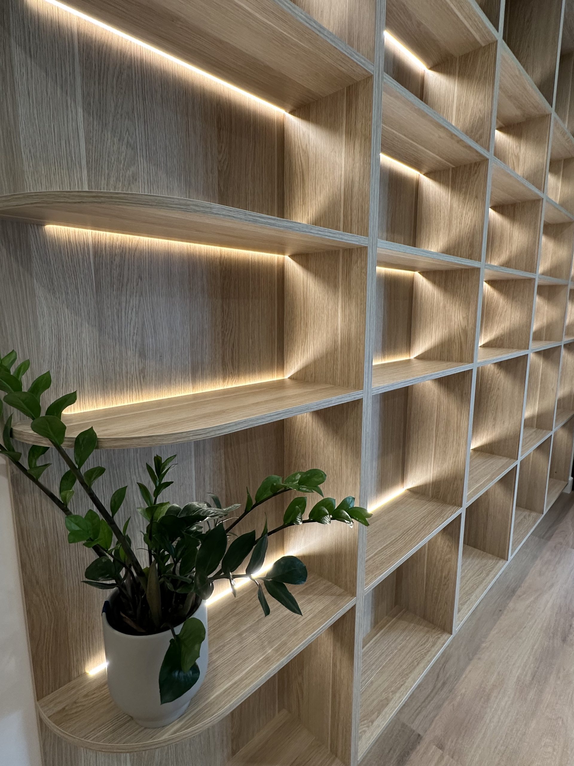 Bookcase 03 A built-in book shelf