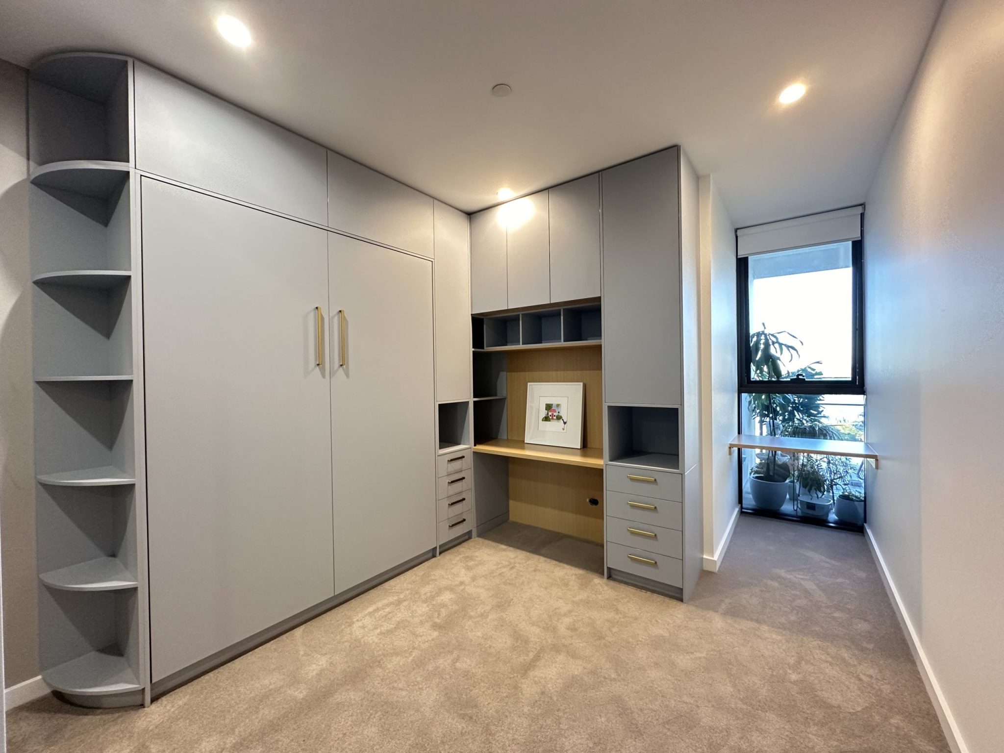 Newstead-01-scaled A built-in book shelf